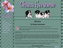 Tablet Screenshot of ohanahavanese.com